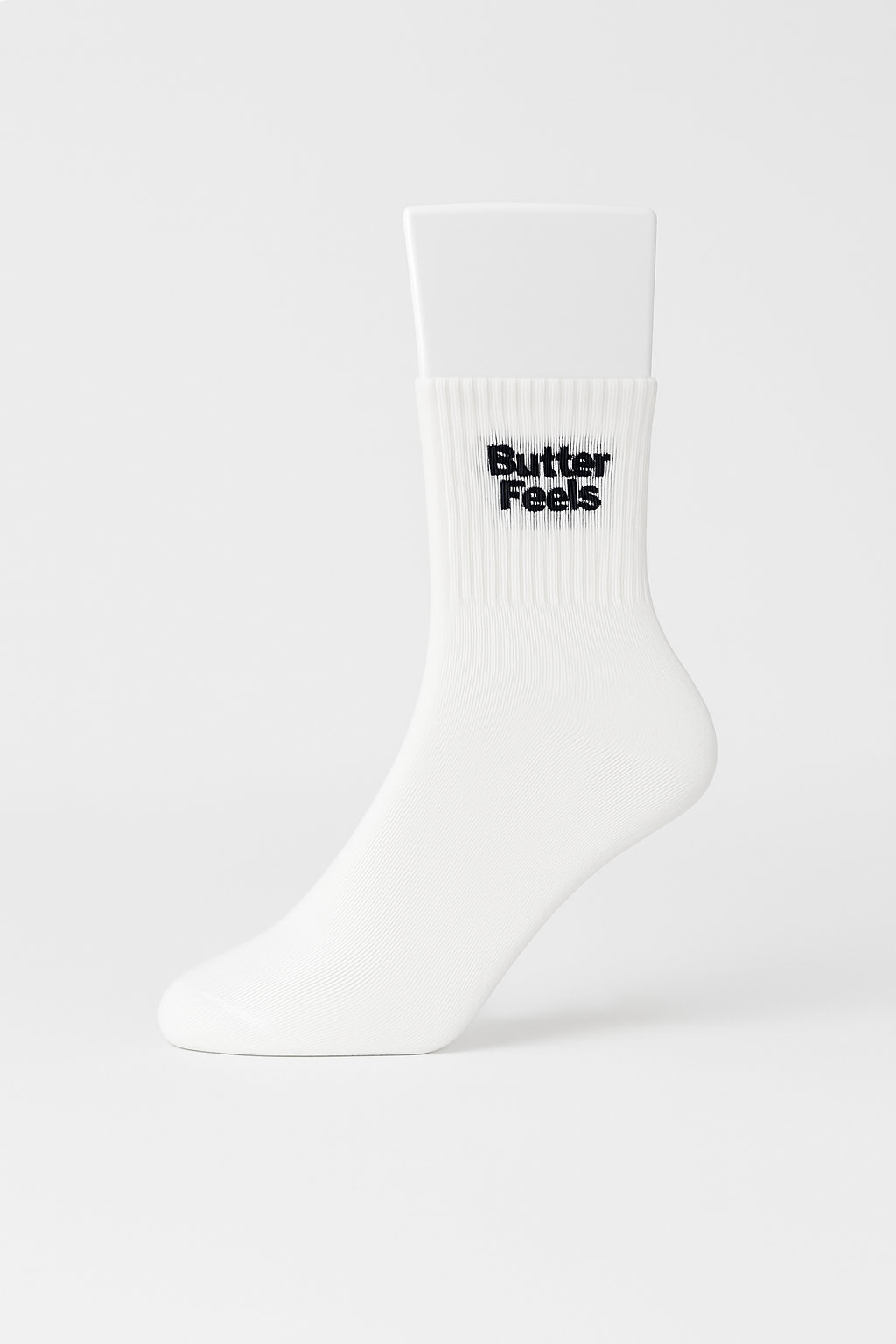 2 Pack Ribbed Socks - Butter Cream
