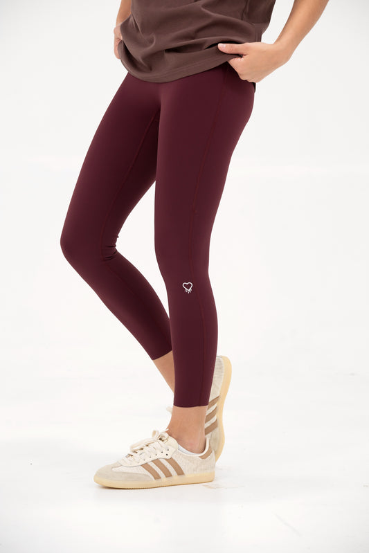 LikeSkin® Leggings - Dark Cherry