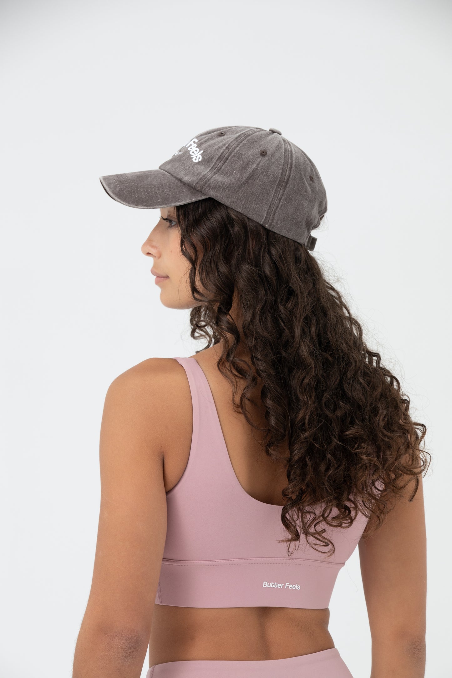 Butter Feels Varsity Cap - Coffee Denim