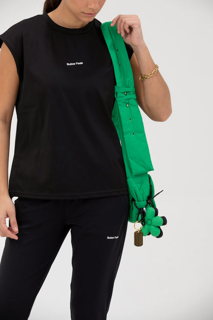 The Butter Puffer Shoulder Bag – Green