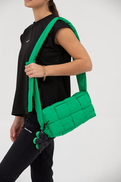 The Butter Puffer Shoulder Bag – Green