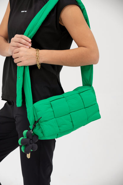 The Butter Puffer Shoulder Bag – Green