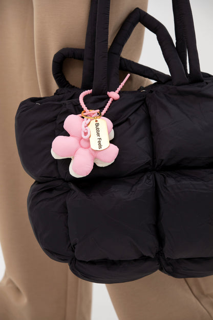 The Butter Puffer Tote – Black
