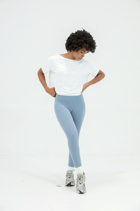 LikeSkin® Leggings - Bondi Blue