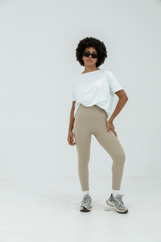 LikeSkin® Leggings - Almond Chai