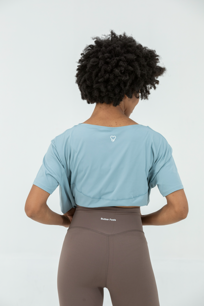 Everyday Active Longline Tee - Blue