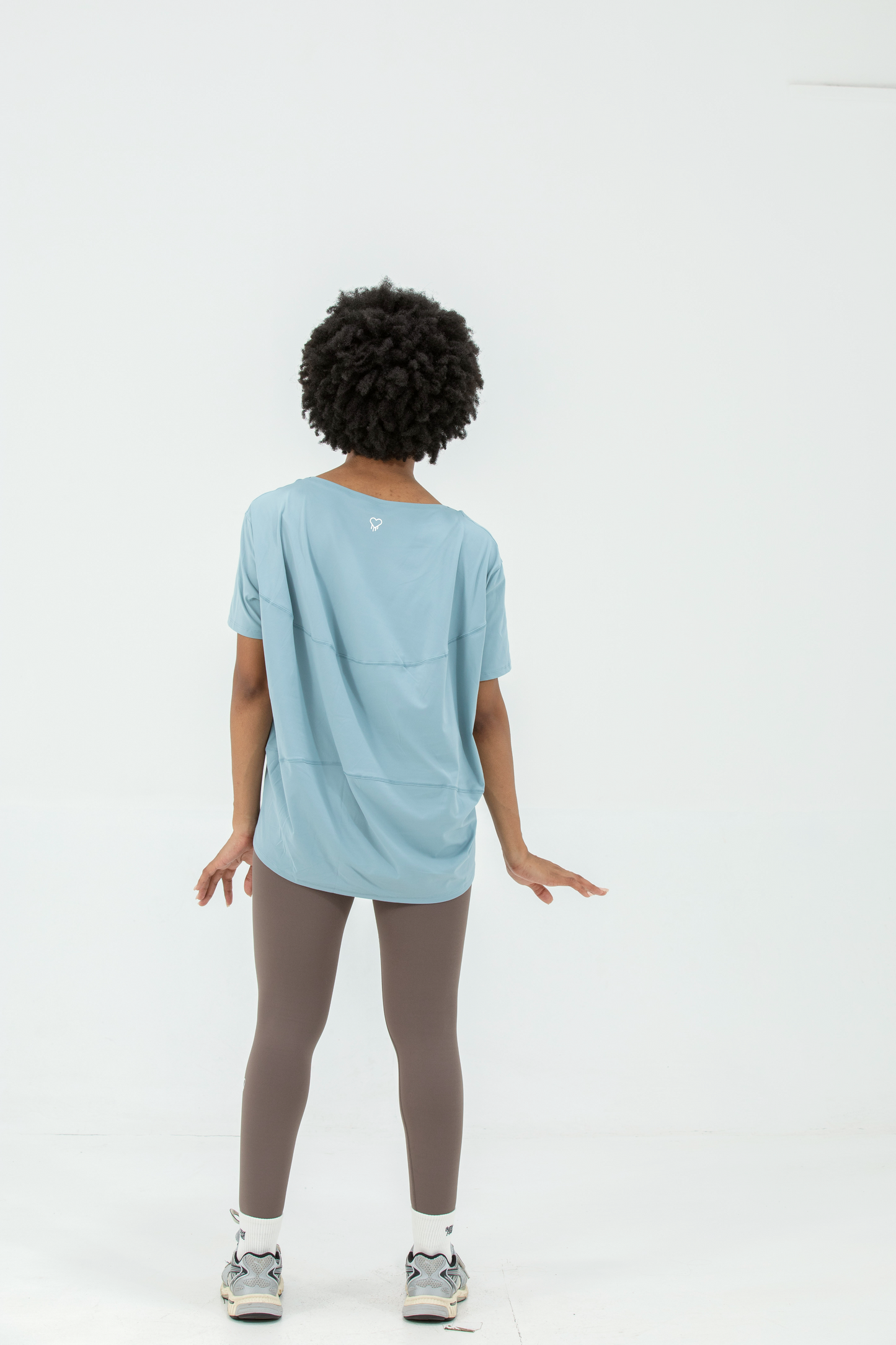 Everyday Active Longline Tee - Blue