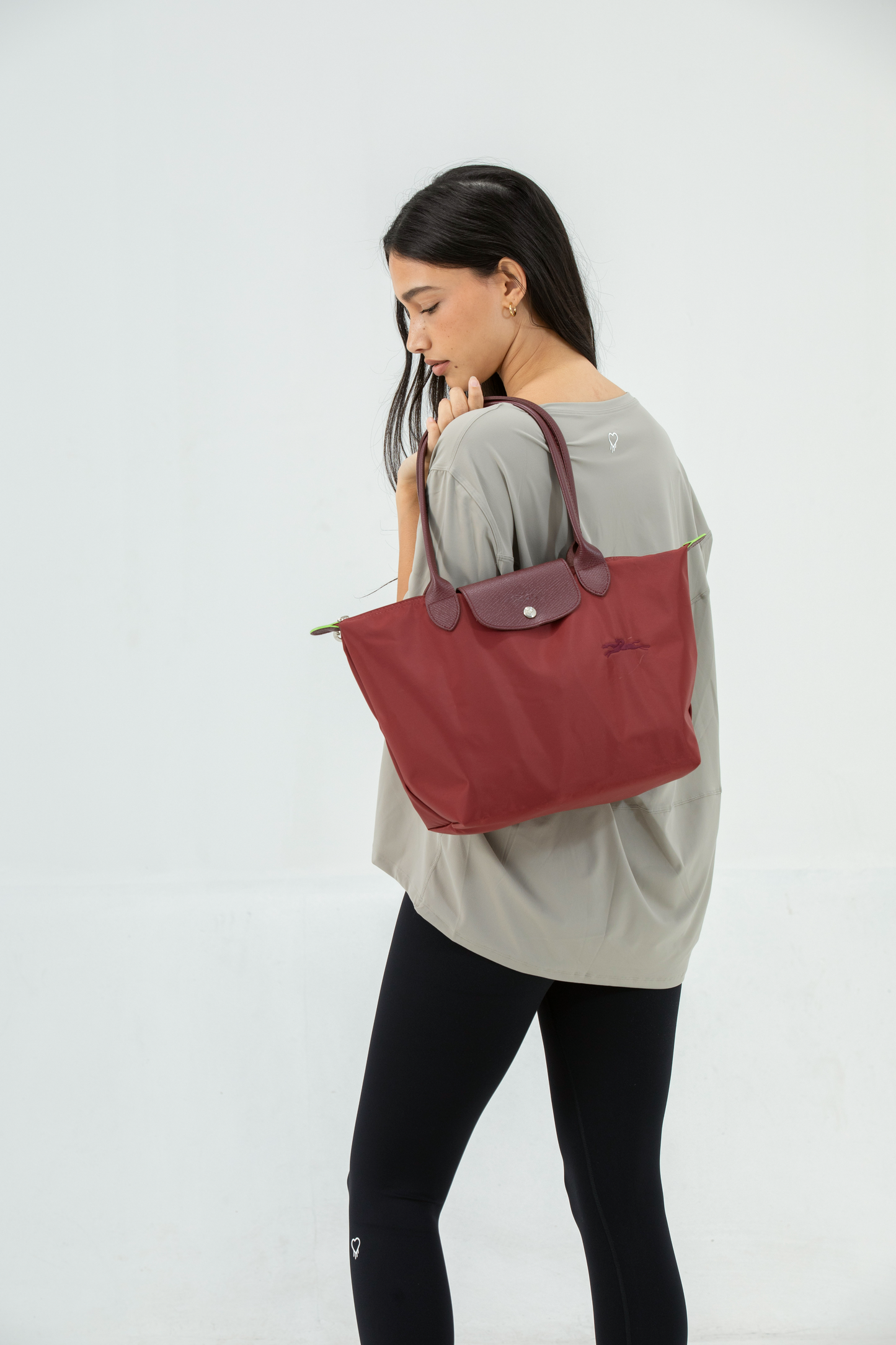 Everyday Active Longline Tee - Stone