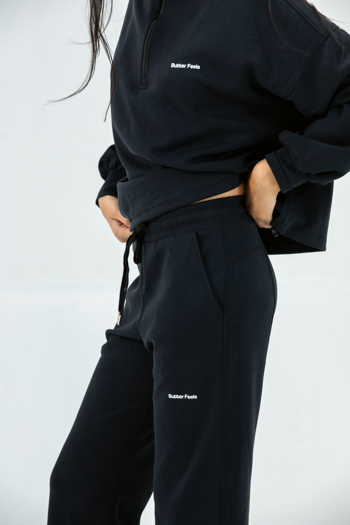 Everyday Modal Co-ord Set - Black