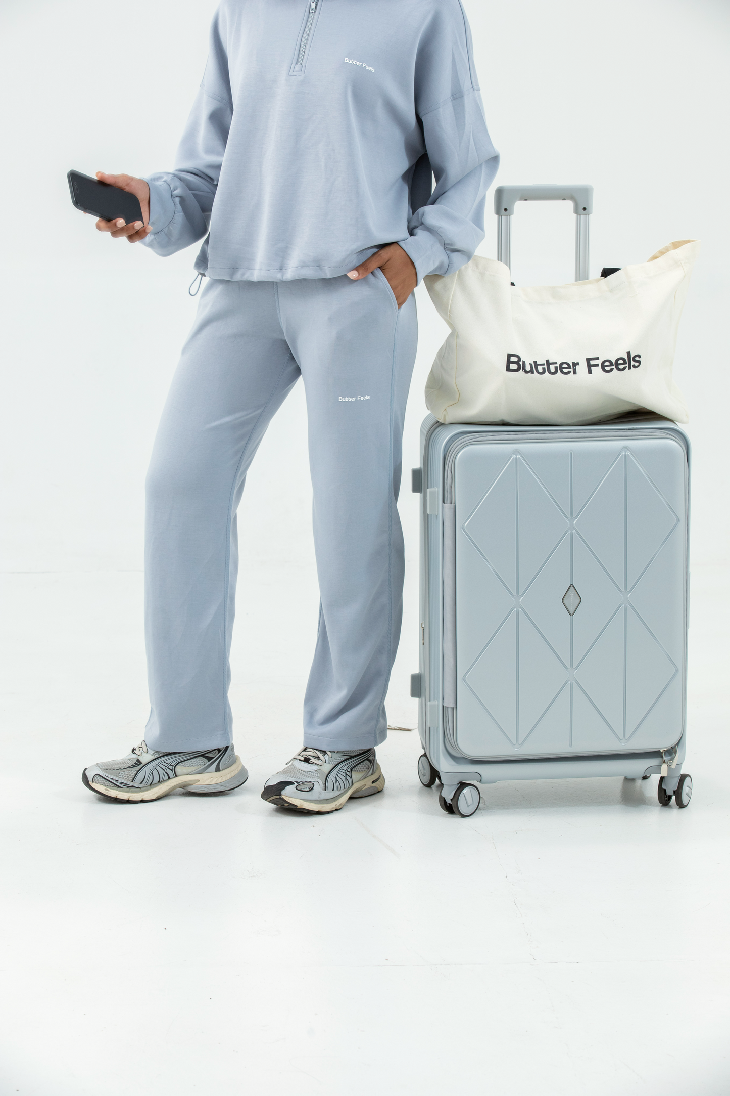 Everyday Modal Co-ord Set - Blue