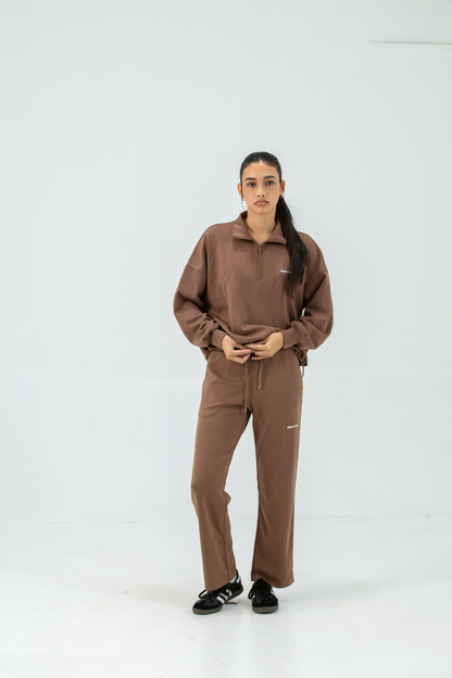 Everyday Modal Co-ord Set - Mocha Brown