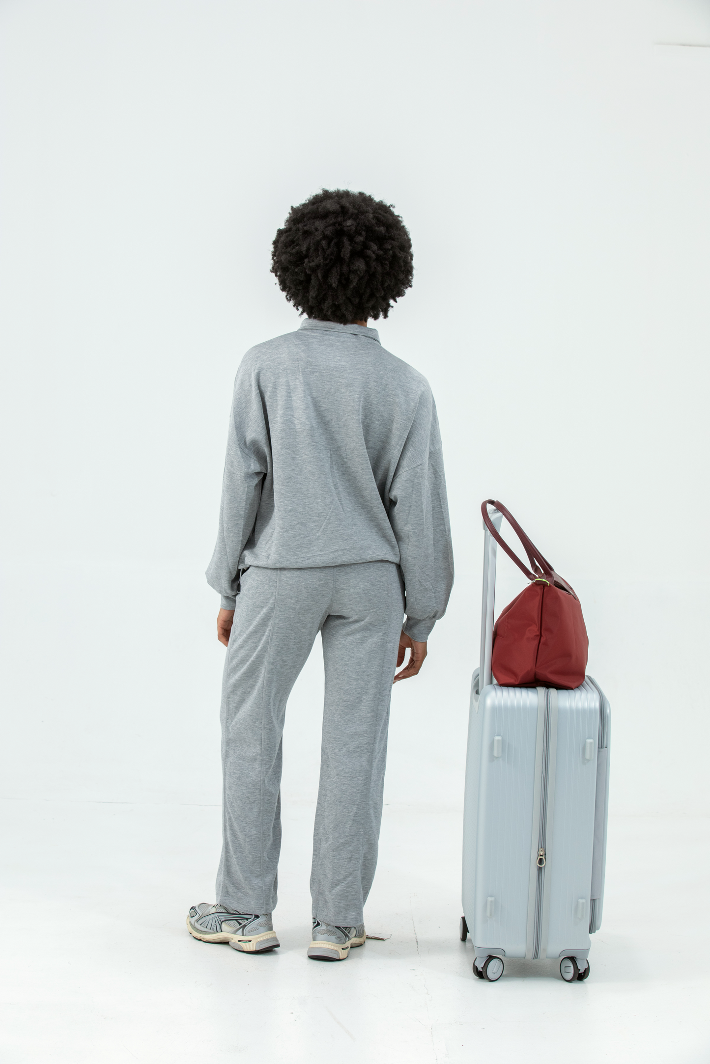 Everyday Modal Co-ord Set - Grey