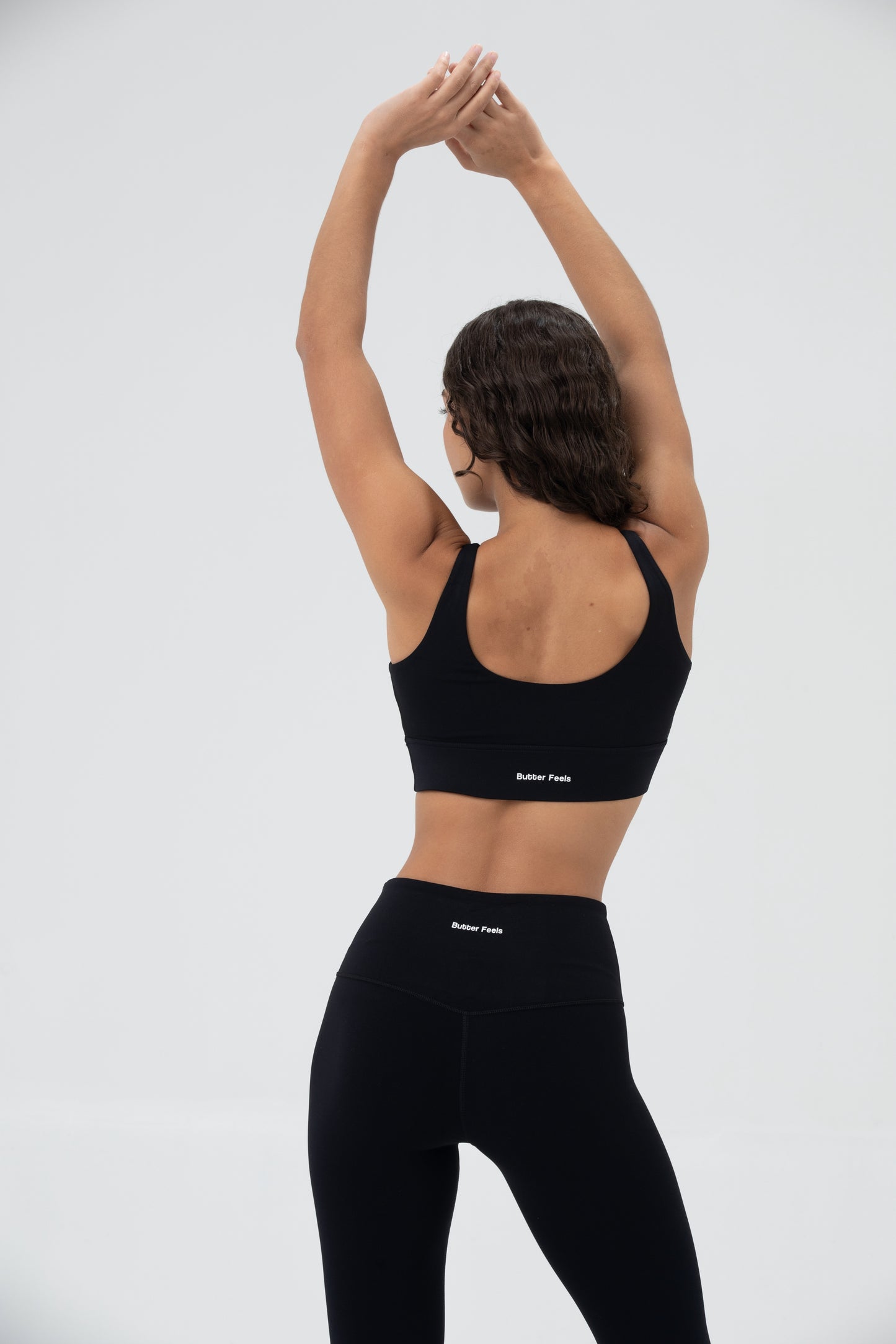 LikeSkin® Seamless Open back Sports - Bra Black