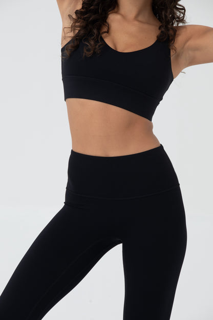 LikeSkin® Seamless Open back Sports - Bra Black