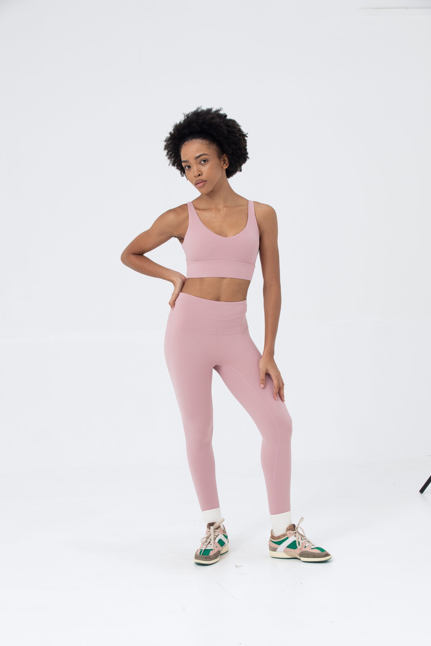 LikeSkin® Leggings - Pink Sky