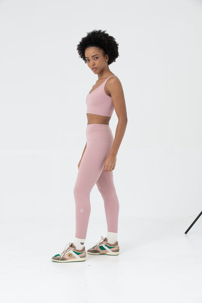 LikeSkin® Seamless Open back Sports Bra - Pink Torpe