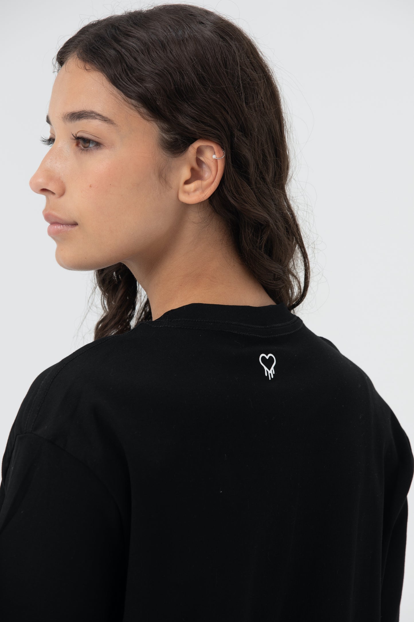 Butter Feels Short Sleeve Oversized T-shirt - Black