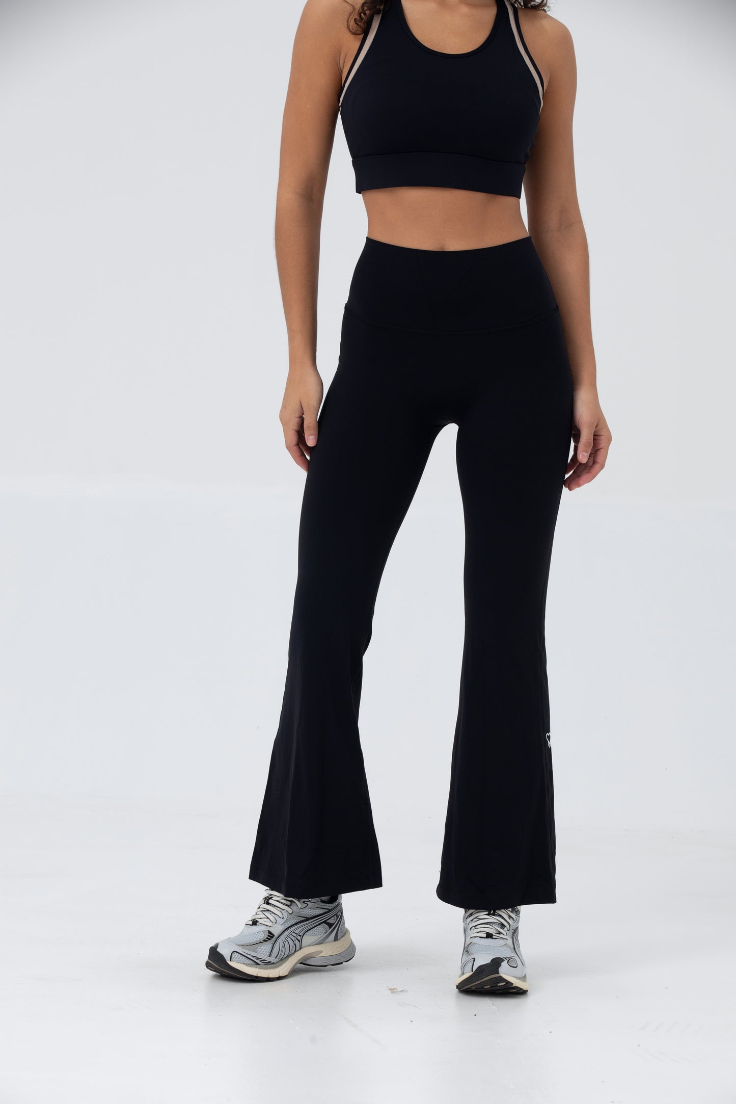 Butter Flow Flare Pants - Black
