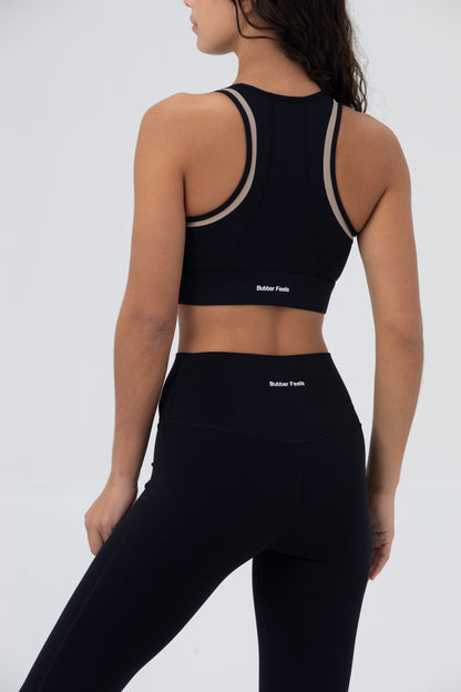 Butter Flow Flare Pants - Black