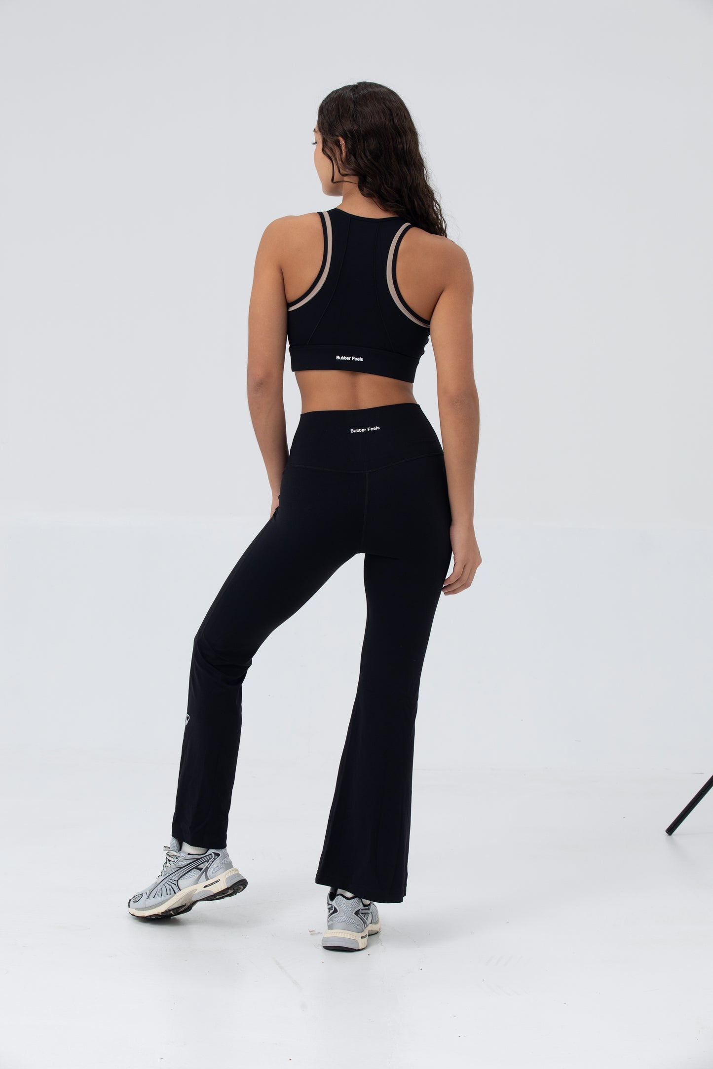 Butter Flow Flare Pants - Black
