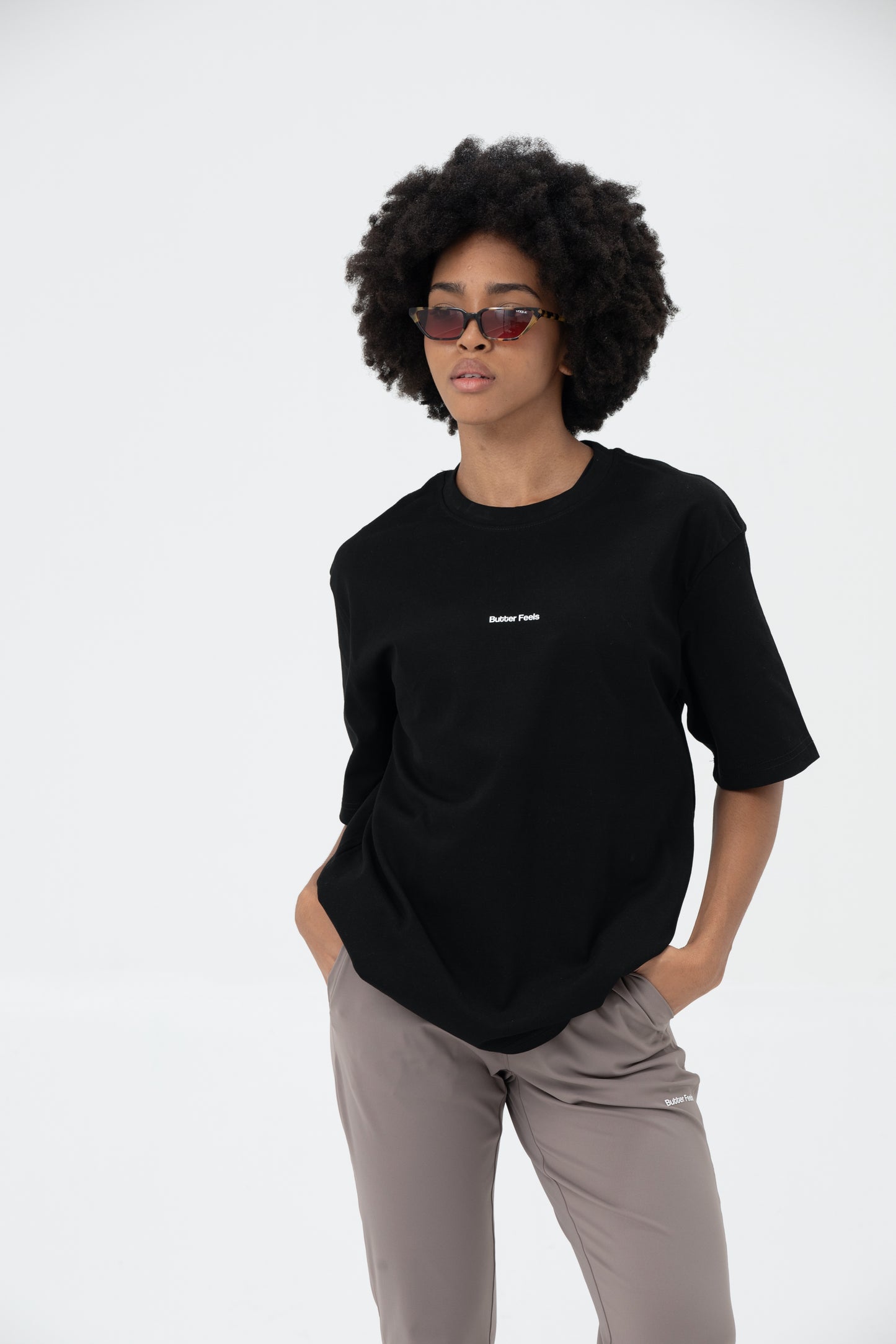 Straight Leg Sports pants - Graphite Mocha