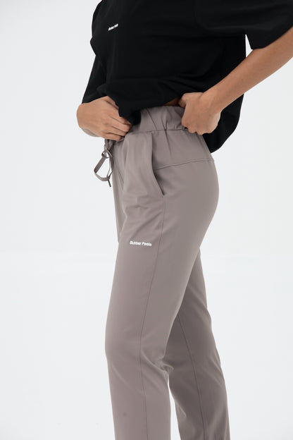 Straight Leg Sports pants - Graphite Mocha